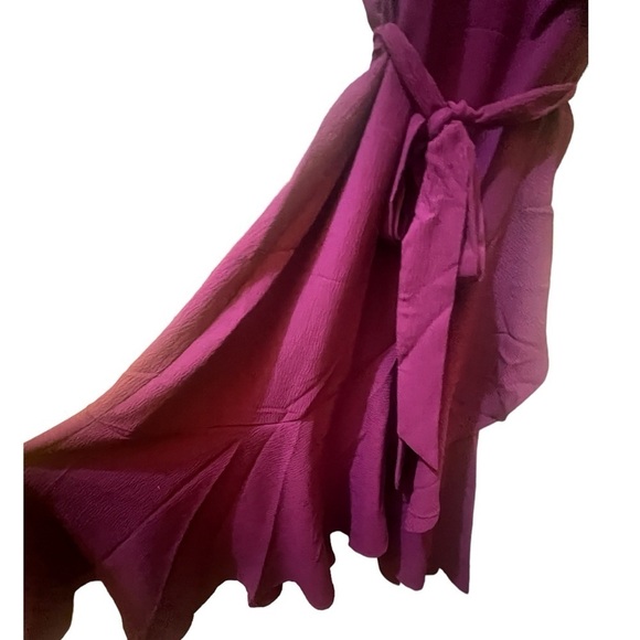 A New Day Dresses | Nwt Magenta A New Day Wrap Dress | Color: Purple | Size: S| - Picture 3 of 6